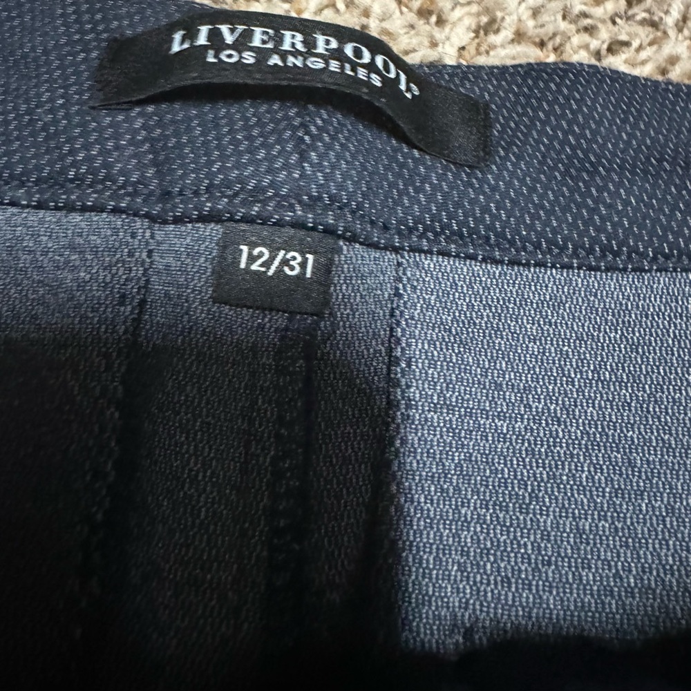 Blue/grey Liverpool slacks size 12